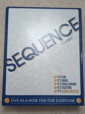 Sequence Classic Card Board Game Jax Goliath 2021 Complete New Sealed